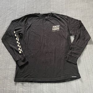 Fasthouse 1968 Long Sleeve T-Shirt Black Men’s Large Graphic Moto Tee